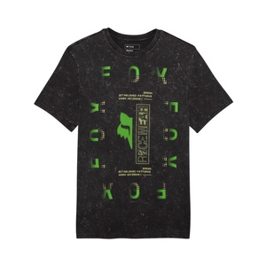 T-Shirt FOX Throttle Prem Black