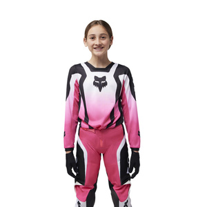 Spodnie motocyklowe dziecięce FOX Junior Girls 180 Lean Black Pink
