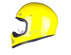 Kask motocyklowy offroad cross z daszkiem SHOEI EX-ZERO Żółty