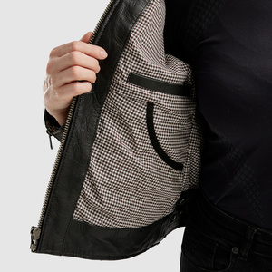 Damska kurtka motocyklowa skórzana miejska Rebelhorn HUNTER II brązowy vintage