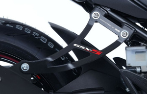 Mocowanie wydechu + Zestaw zaślepek podnóżków R&G do Suzuki GSX-S750 (17-)