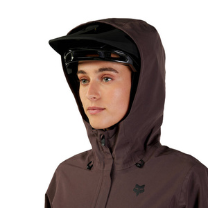 Damska kurtka przecwdeszczowa motocyklowa rowerowa FOX W Ranger 2.5L Water Purple