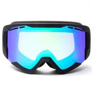 Gogle Snowboardowe IMX Snow Black Matt/Black - Szyba Podwójna Green Irridium + Brown (1 Szyba W Zest.)