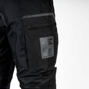 Spodnie motocyklowe tekstylne OZONE FLOW czarne