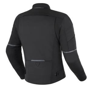 Kurtka motocyklowa miejska skórzana Shima SHADOW TFL czarny