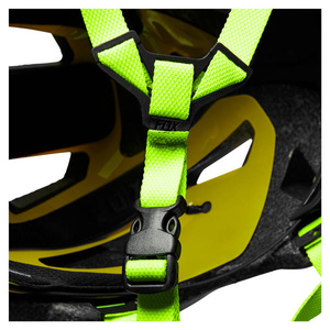 Kask rowerowy mtb cross offroad FOX Mainframe Flo żółty