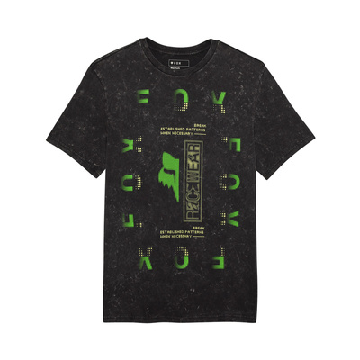 T-Shirt FOX Throttle Prem Black