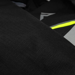 Kurtka motocyklowa tekstylna miejska/turystyczna Rebelhorn SPARK czarny-szary-żółty fluo