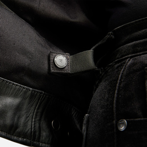 Damska kurtka motocyklowa skórzana miejska Rebelhorn HUNTER II czarny mat