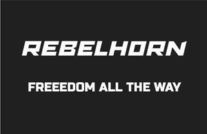 Odznaka na rzep REBELHORN Freedom All The Way 50X80MM