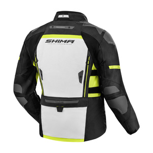 Męska kurtka motocyklowa Shima Dune fluo