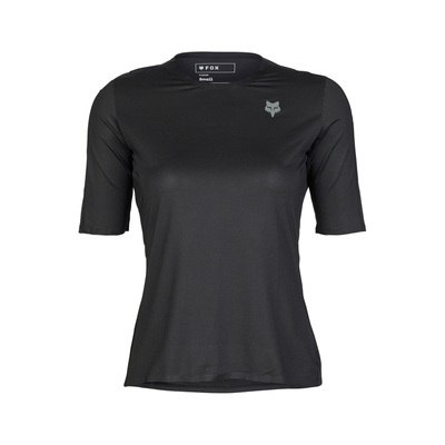 Koszulka rowerowa damska FOX Lady Flexair Ascent Black