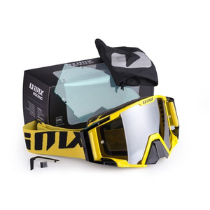 Gogle IMX Sand yellow/black - szyba silver iridium + clear (2 szyby w zestawie)