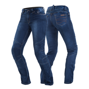 Jeansy motocyklowe damskie Shima SANSA niebieski