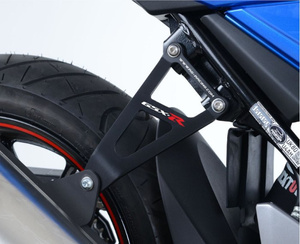 Mocowanie wydechu + Zestaw zaślepek podnóżków R&G Suzuki GSX250R (17-)
