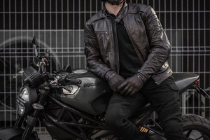 Kurtka motocyklowa Shima BLAKE czarny