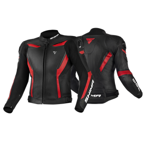 Kurtka motocyklowa skórzane Shima CHASE czerwony