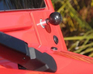 Mocowanie RAM ze śrubami M8 i 1-calową głowicą