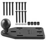 Mocowanie RAM na pokrywę zbiornika płynu hamulcowego w motocyklu