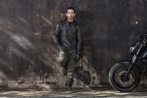 Kurtka motocyklowa Shima BLAKE czarny