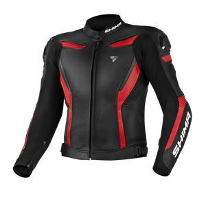 Kurtka motocyklowa skórzane Shima CHASE czerwony