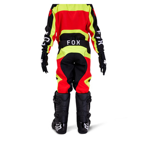 Dziecięca bluza koszulka motocyklowa rowerowa cross mtb FOX 180 Ballast czarny/czerwony Junior