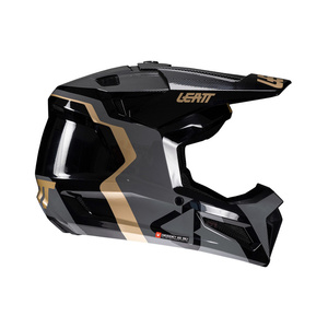 Kask Z Goglami Leatt Junior Kit Moto 3.5 V25 Black