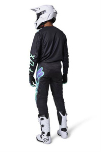 spodnie motocyklowe cross offroad FOX 180 Toxsyk czarny