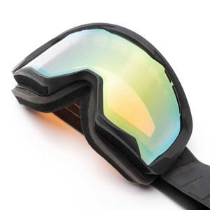 Gogle Snowboardowe IMX Snow Black Matt/Black - Szyba Podwójna Gold Irridium + Brown(1 Szyba W Zest.)