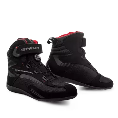 Buty motocyklowe krótkie/miejskie/turystyczne Shima EXO VENTED czarny