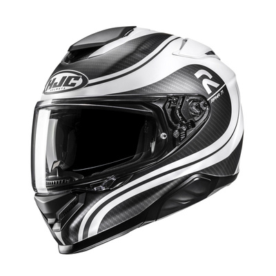 Kask motocyklowy integralny HJC RPHA 71 Cleta biały/czarny