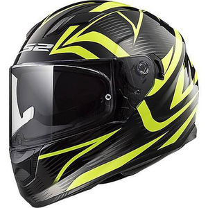 Kask integralny LS2 FF320 Stream Evo Jink Matt - czarno-żółty