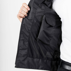 Kurtka motocyklowa tekstylna miejska OZONE DART SILVER czarna