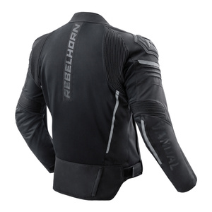 Kurtka motocyklowa tekstylna sportowa/miejska Rebelhorn VANDAL MESH czarny