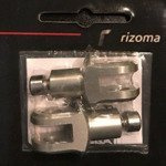 Adaptery podnóżków RIZOMA 753 silver