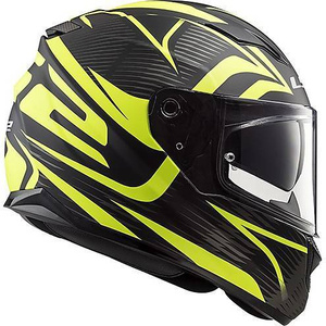 Kask integralny LS2 FF320 Stream Evo Jink Matt - czarno-żółty