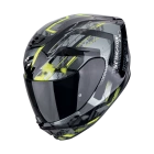 Kask motocyklowy SCORPION EXO-391 Clutter czarny, fluo