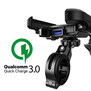 Uchwyt motocyklowy MBG LINE USB-C szybkie ładowanie