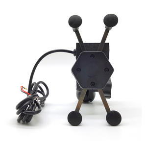 Uchwyt na telefon z ładowarką USB FREEDCONN MC7CL-03