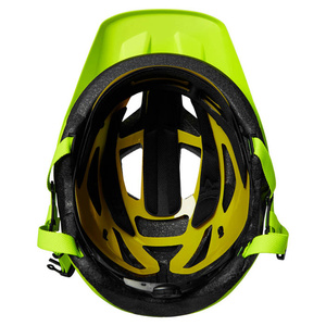Kask rowerowy mtb cross offroad FOX Mainframe Flo żółty