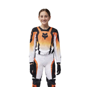 Bluza motocyklowa dziecięca FOX Junior 180 Lean Fluorescent Orange