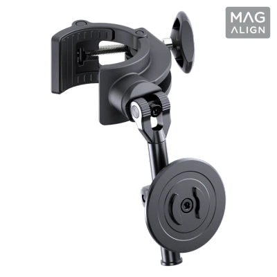 Uniwersalny uchwyt samochodowy SP Connect Roll Cage Mount 3D SPC+ MAG BLACK – stabilne mocowanie smartfona