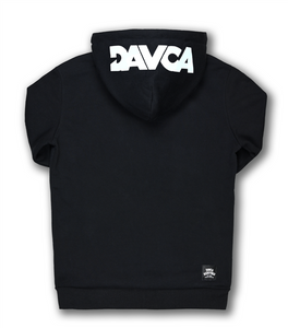 DAVCA bluza z suwakiem odblaskowe logo