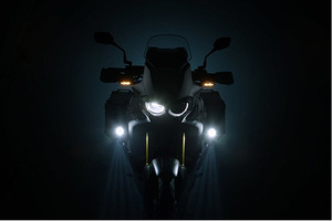 Zestaw świateł drogowych Evo SW-MOTECH Kawasaki Versys-X300 Abs (16-)
