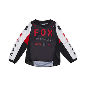 Bluza motocyklowa dziecięca FOX Kids 180 Race Spec Fluorescent Red
