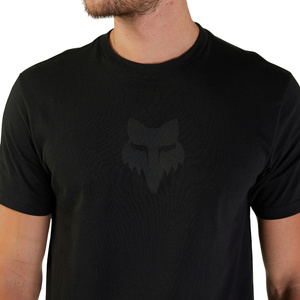 T-Shirt FOX Head Black Black