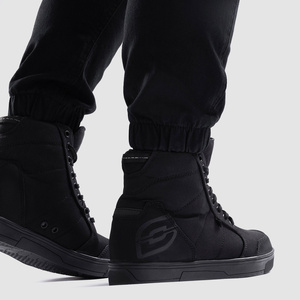 Damskie jeansy motocyklowe OZONE JANE JOGGER FIT czarne