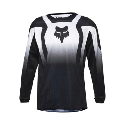 Bluza motocyklowa dziecięca FOX Junior 180 Lean Black White
