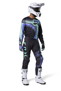 spodnie motocyklowe cross offroad FOX 180 Toxsyk czarny