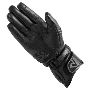 Damskie rękawice motocyklowe miejskie/turystyczne Rebelhorn PATROL czarny-szary